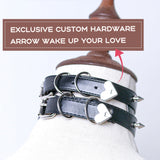 Goth PU Leather Choker Necklaces for Women