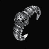 Stainless Steel Biker Lion King Head Bracelet Bangle 8 Inch