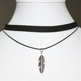 Gothic Lolita Punk Triangle Choker Necklace Velvet Steampunk Tattoo Necklaces