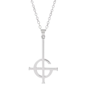 Gothic Personality Jewelry Ghost BC Nameless Stainless Necklace