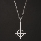 Gothic Personality Jewelry Ghost BC Nameless Stainless Necklace