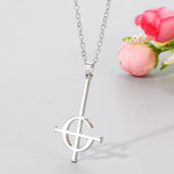 Gothic Personality Jewelry Ghost BC Nameless Stainless Necklace