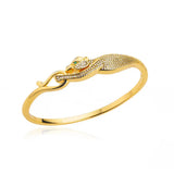 Leopard Bracelet Bangle Stainless Steel Elephant Open Party Jewelry