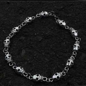 Gothic Punk Skeleton Clavicle Chain for Women Halloween
