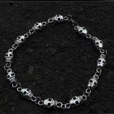 Gothic Punk Skeleton Clavicle Chain for Women Halloween