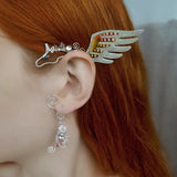 Gothic Punk Dragon Ear Cuff Clip Earrings For Women