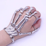 Gothic Punk Skeleton Bracelets Elasticity Vintage Accessories