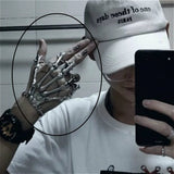 Gothic Punk Skeleton Bracelets Elasticity Vintage Accessories