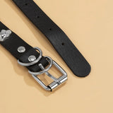 Gothic Punk Skull Studded Choker Necklace