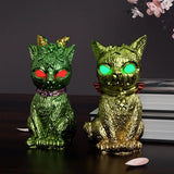 Gothic Punk Style Pirate Cat Silicone Mold DIY Ornaments