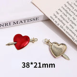 Gothic Wind Butterfly Love Cross Pendant DIY Earrings Necklace Accessories
