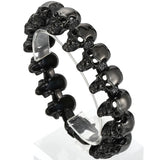 Skull Head Chain Man Bracelet Stainless Steel