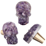 Gothic Crystal Skull Skeleton Drawer Cabinet Pulls Knobs
