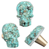 Gothic Crystal Skull Skeleton Drawer Cabinet Pulls Knobs