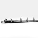 Gothic Spike Rivet Choker Leather Necklace for Women