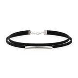 Gothic Style Women's Neck Chain Choker Retro Metal Tube Short Necklace