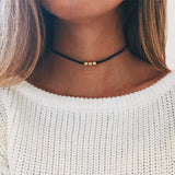 Gothic Style Rope Women's Neck Choker Beads Goth Jewelry Collar