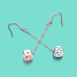 Solid Silver Scorpion Pendant Earrings