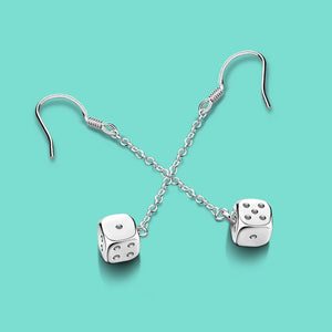 Solid Silver Scorpion Pendant Earrings