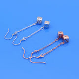 Solid Silver Scorpion Pendant Earrings