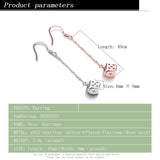Solid Silver Scorpion Pendant Earrings