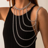 Gothic Style Bikini Body Chain Necklaces For Women
