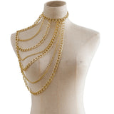 Gothic Style Bikini Body Chain Necklaces For Women