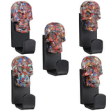 Gothic Skull Coat Hooks Wall Mounted, Decorative Hanger for Bathroom Kitchen