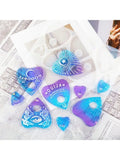 Gothic Witchcraft Ouijas Planchette Resin Mold for Art Crafts