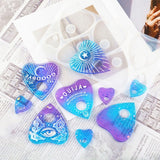 Gothic Witchcraft Ouijas Planchette Resin Mold for Art Crafts