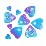 Gothic Witchcraft Ouijas Planchette Resin Mold for Art Crafts