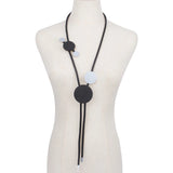 Gothic Elastic Rope Necklace Foam Rubber Pendant Neck Chain