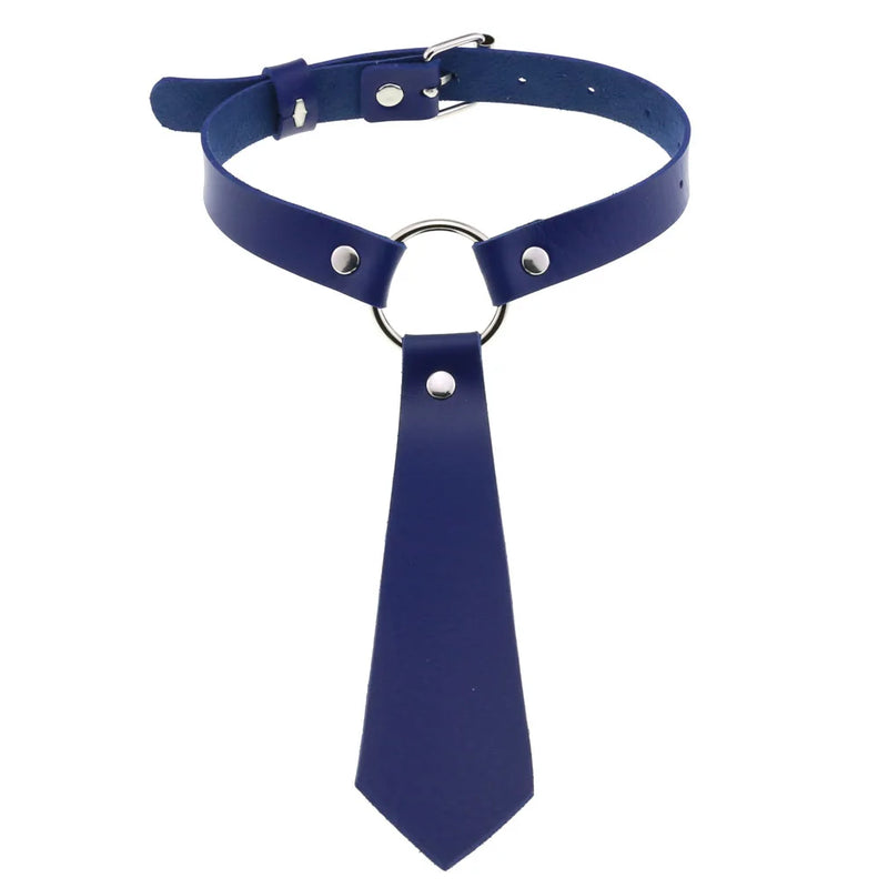 Egirl Gothic Punk Tie Choker Necklace