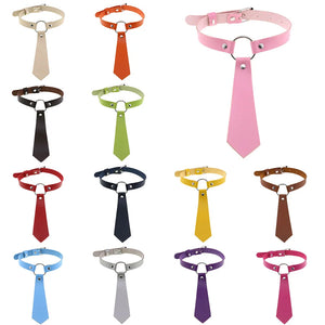 Egirl Gothic Punk Tie Choker Necklace