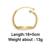 Personalized Steel Bracelet with Date Symbol & Crown Design
