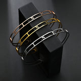 Goxijite Initial Name Bangle Bracelet Letter Names Jewelry Accessories