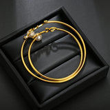 Goxijite Adjustable Bangle Bracelet Stainless Steel Personalized Beads Bangles