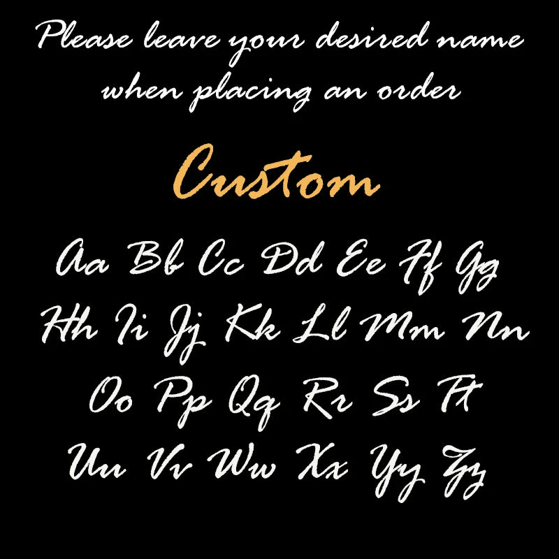 Goxijite Women's Name Necklace Stainless Steel Choker Necklace