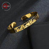 Personalized Name 2 Names Bangles Stainless Steel Bracelets