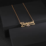 Goxijite God Birth Stone Name Necklace