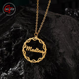 Goxijite Personalized Name Necklace for Women