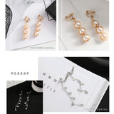 Korea Style Tassel Clip on Earrings for Women