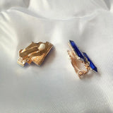 Heart Bowknot Clip on Earrings Rhinestone Crystal Without Piercing