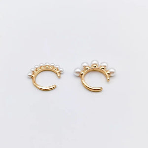 Grace Pearl Clip Earrings Wedding Gift Set