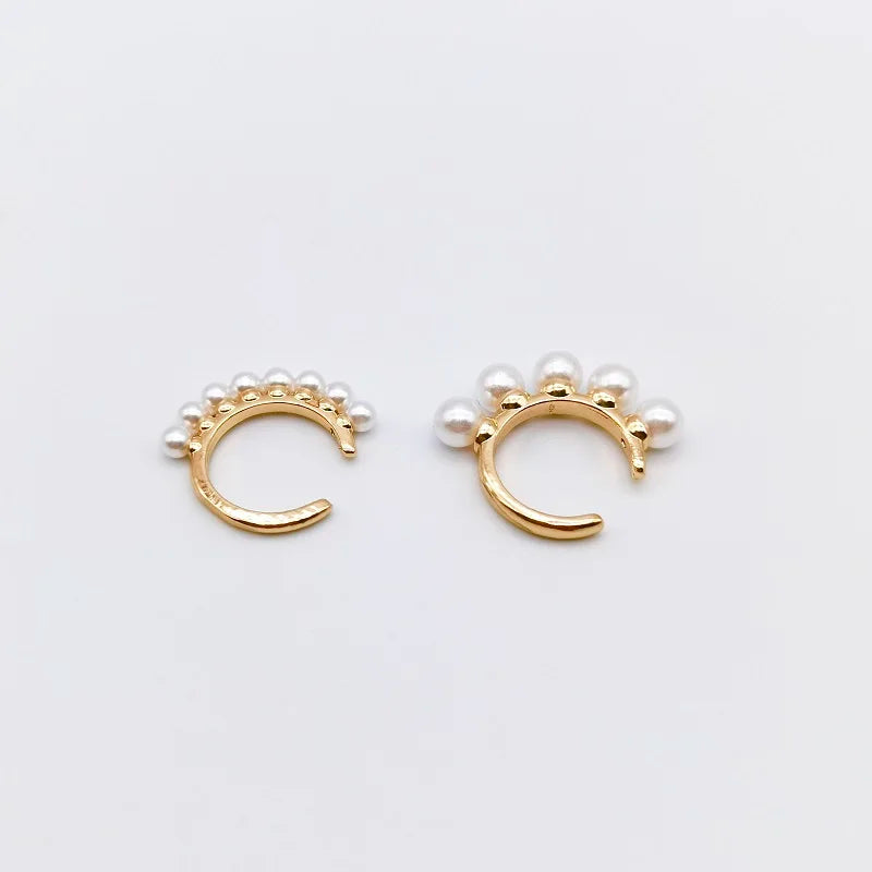 Grace Pearl Clip Earrings Wedding Gift Set