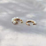 Grace Pearl Clip Earrings Wedding Gift Set