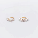 Grace Pearl Clip Earrings Wedding Gift Set