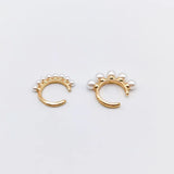Grace Pearl Clip Earrings Wedding Gift Set