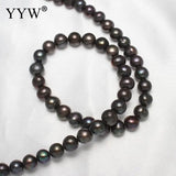 8-9mm Natural Freshwater Pearl Beads Round Loose Beads DIY Jewelry Making