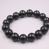 Agate Bracelet 12mm Round Bead Chain 55-60mm Woman Man